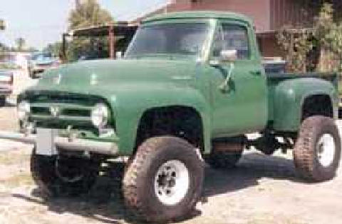 f100 4x4 Green (1953) - Picture Gallery - Motorbase