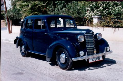 1948 MODEL VAUXHALL 14
FROM NORTH CYPRUS
I TAKE THIS PHOTO AFTER RESTORATION
RESTORATION OF CAR TAKES ABAUT 8 YEARS.
