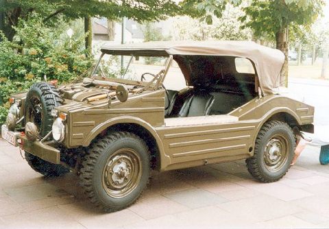Porsche 597 Jagdwagen 4WD aircooled 4 cyl. (rear engine) very rare (prototypes and pre-series only) the car was originally developed for the german army in the 1950ies