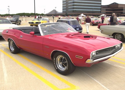 1971 Dodge Challenger Convertible Red Fvr 2002 Ww Wd Dctc