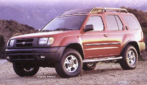 Nissan 2000 Xterra 4dr Suv Red Lsfvw - Picture Gallery - Motorbase